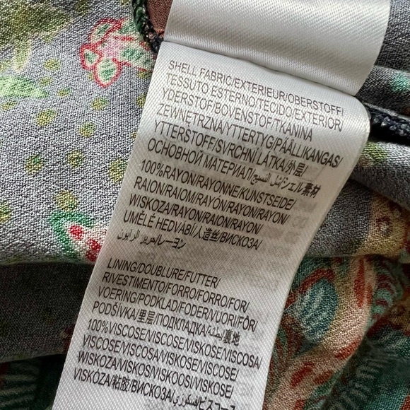 FARM Rio Cool Macaw Navy Floral Maxi Dress - Picture 12 of 12